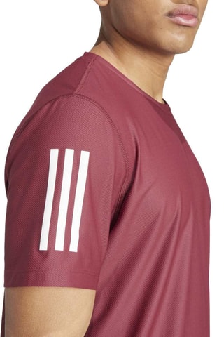 T-shirt Own the Run - Bordeaux