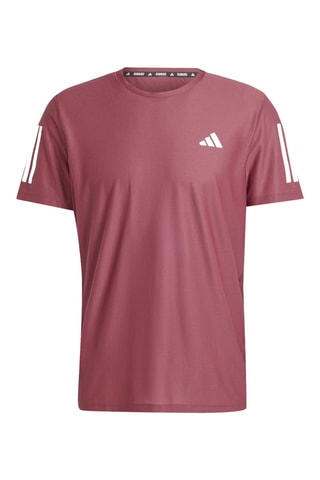 T-shirt Own the Run - Bordeaux