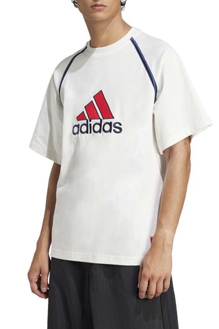 T-shirt Badge Tee - Blanc