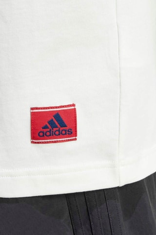 T-shirt Badge Tee - Blanc
