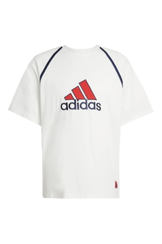 T-shirt Badge Tee - Blanc