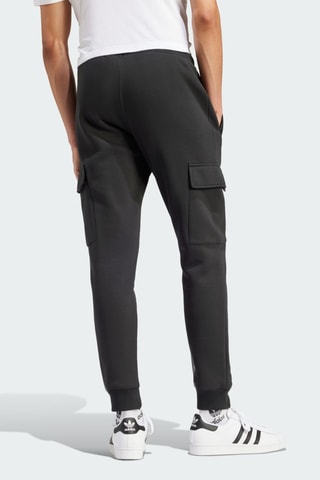 Pantalon cargo slim Essentials - Noir