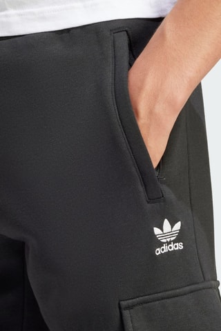 Pantalon cargo slim Essentials - Noir