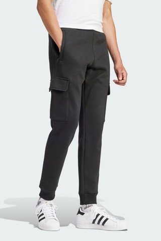 Pantalon cargo slim Essentials - Noir