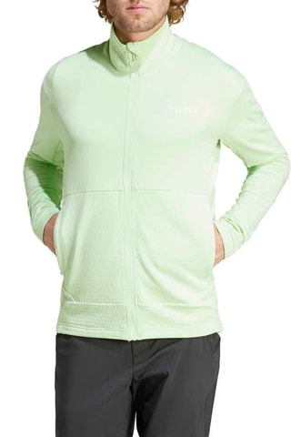Veste polaire Mt Lt Fl - Vert clair