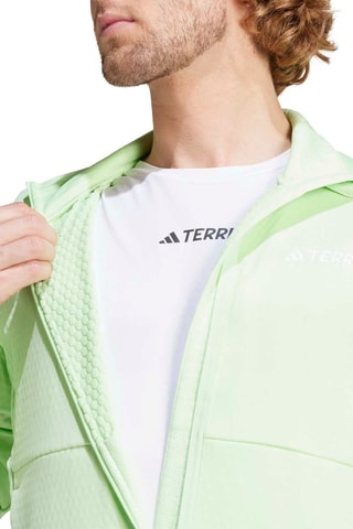 Veste polaire Mt Lt Fl - Vert clair