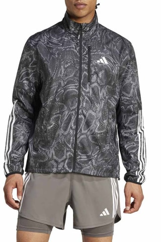 Veste de running Own the Run - Noir