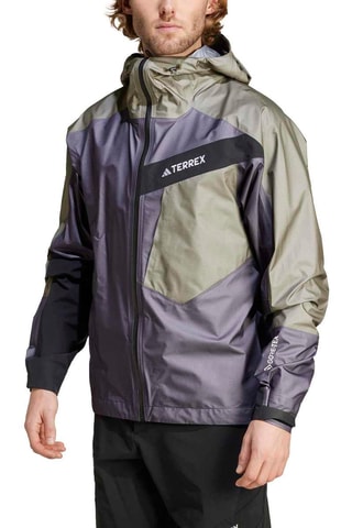 Veste à capuche Terrex - Violet et gris foncé