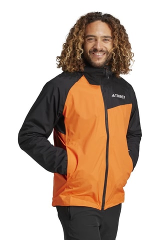 Veste à capuche Terrex - Orange et noir