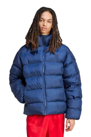 Doudoune à capuche Commercial - Indigo