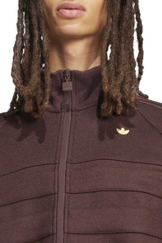 Veste de survêtement en laine Archive TT - Marron