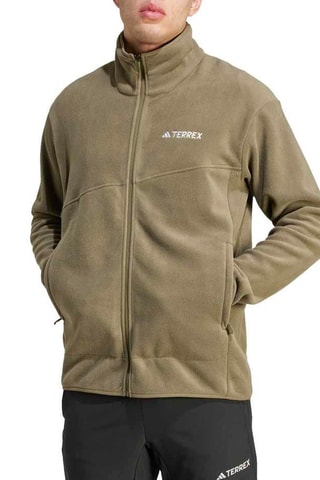 Veste polaire Terrex - Vert olive