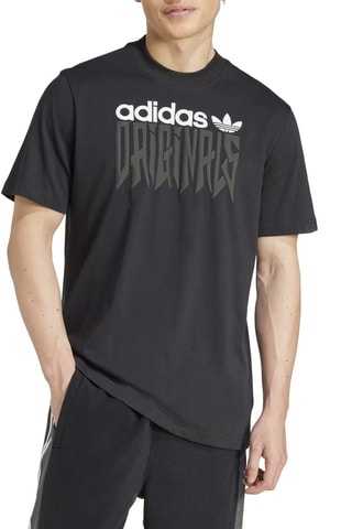 T-shirt ample GRFX - Noir