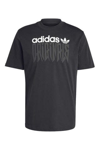 T-shirt ample GRFX - Noir