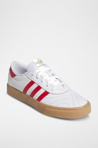 Chaussures de skateboard en cuir Adiease - Blanc