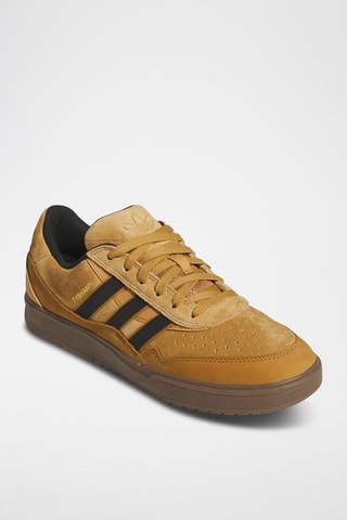 Chaussures de football en cuir Tyshawn II mesa - Moutarde