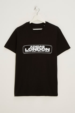 T-shirt London Sign - Noir