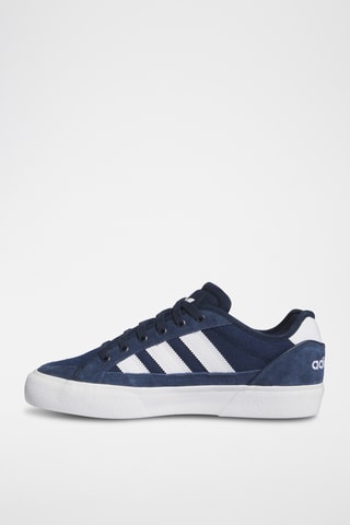 Baskets en nubuck Court Tns Premiere - Blanc et bleu marine