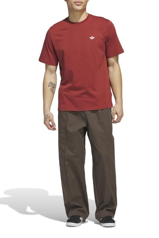 Pantalon ample Pin Tuck - Marron