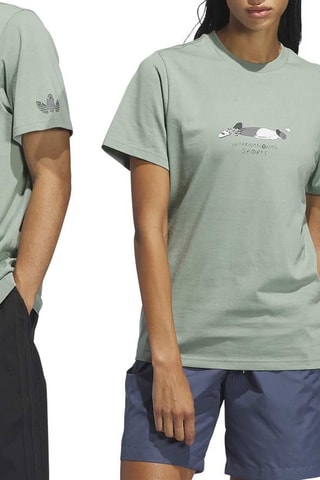 T-shirt Defeat - Vert clair