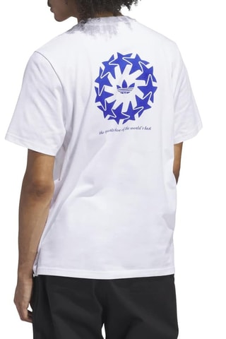 T-shirt Star Wheel - Blanc