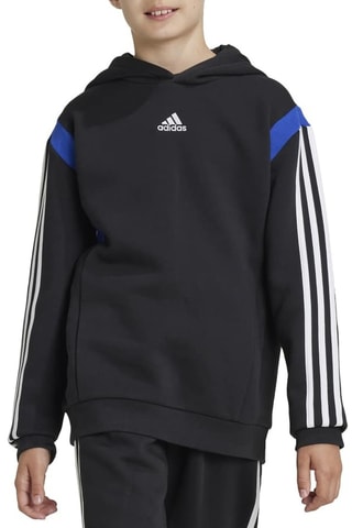 Sweat à capuche Colorblock - Noir