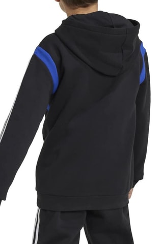 Sweat à capuche Colorblock - Noir