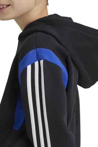 Sweat à capuche Colorblock - Noir