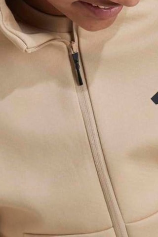 Veste de survêtement à capuche Z.N.E. - Beige