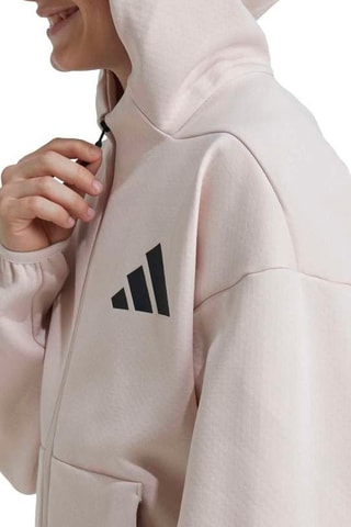 Veste de survêtement à capuche Z.N.E. - Rose poudré
