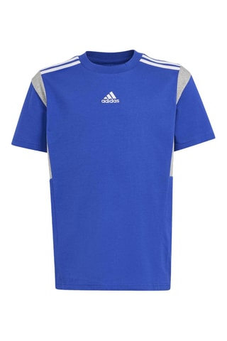 T-shirt Colorblock - Bleu cobalt