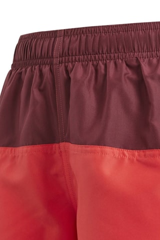 Short de bain Colorblock - Rouge