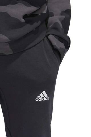 Sweat à capuche et pantalon Essentials - Noir et gris chiné