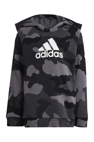 Sweat à capuche et pantalon Essentials - Noir et gris chiné