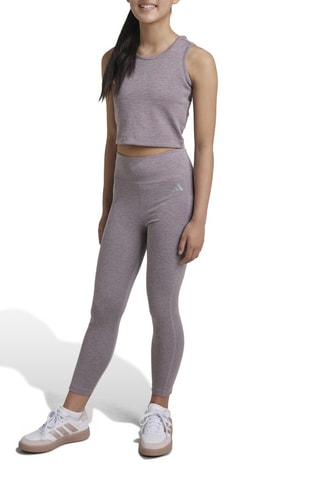 Legging de sport taille haute Optime Luxe - Violet