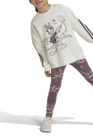 Sweat et pantalon Mickey et ses amis Disney - Ecru et violet