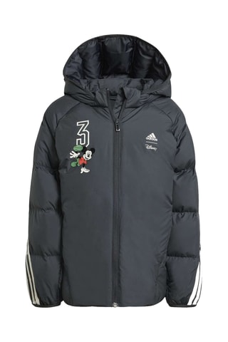 Doudoune à capuche Mickey Disney - Anthracite