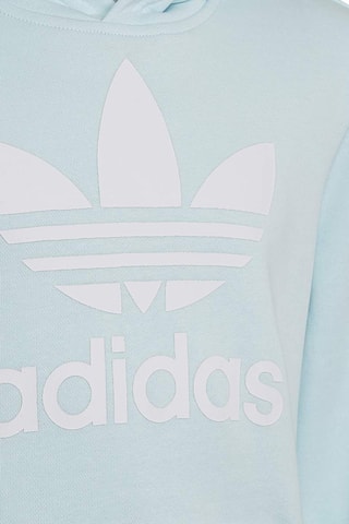 Sweat à capuches Trefoil - Ciel et blanc