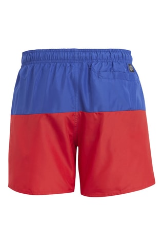 Short de bain Colorblock - Rouge