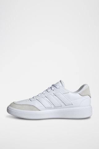 Baskets en cuir Courtblock - Blanc