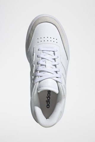 Baskets en cuir Courtblock - Blanc