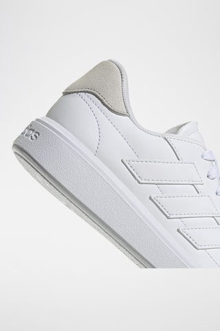 Baskets en cuir Courtblock - Blanc