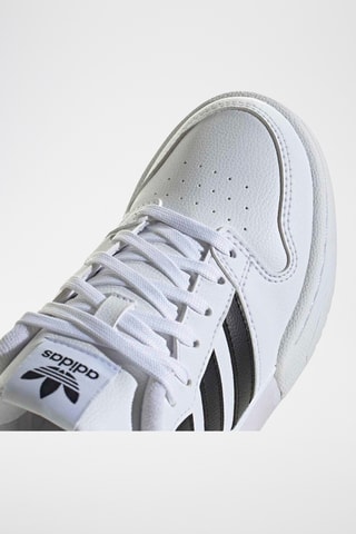 Baskets en cuir Team Court - Blanc