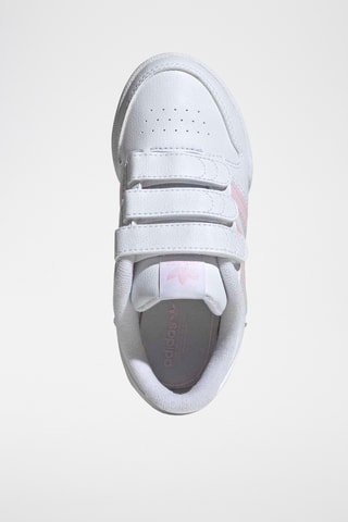 Baskets en cuir Team Court 2 STR - Blanc