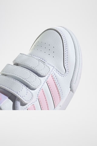 Baskets en cuir Team Court 2 STR - Blanc