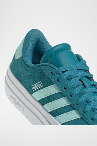 Baskets en nubuck - Turquoise