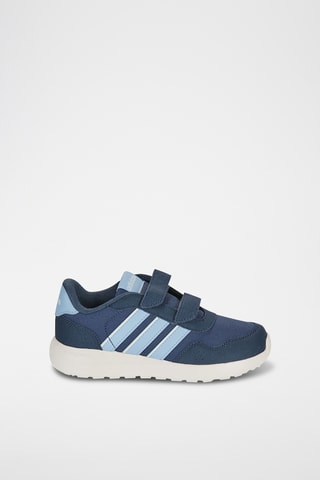 Baskets en nubuck Run 60s - Bleu marine