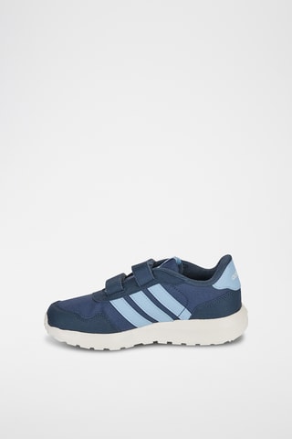 Baskets en nubuck Run 60s - Bleu marine