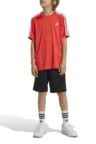 T-shirt et short d’entraînement Essentials - Rouge et noir