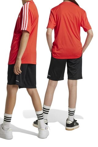 T-shirt et short d’entraînement Essentials - Rouge et noir
